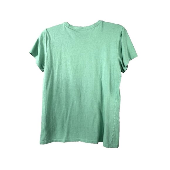 Life Is Good Wildwood Crusher Tee S Green Dog Paddleboard Nature Graphic Shirt - Picture 3 of 11